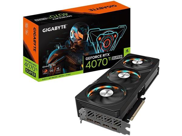 VGA Gigabyte GeForce® RTX 4070 Ti SUPER 16GB Gaming OC